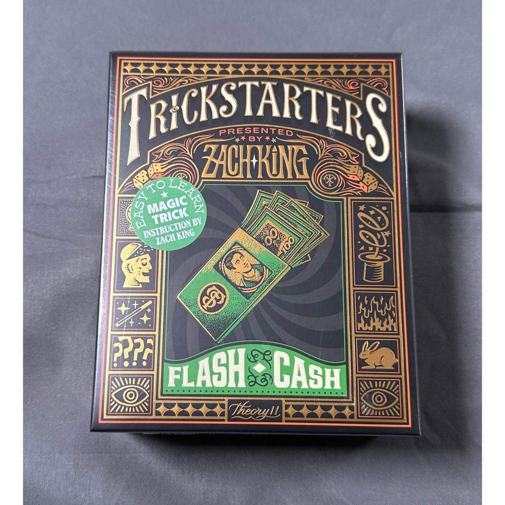 TrickStarters Flash Cash by Zach King‎ & theory11 New In The Box